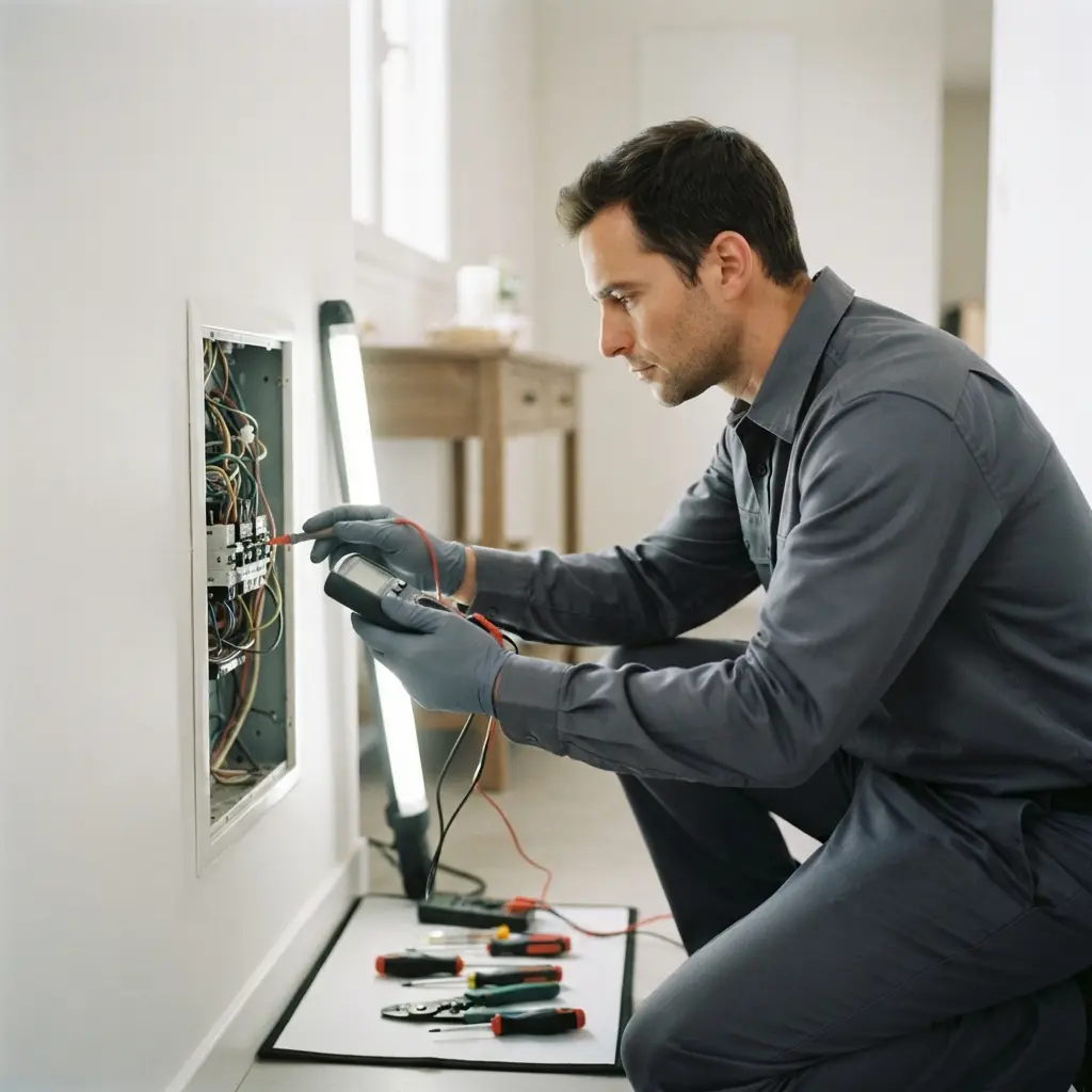 Pourquoi nous consulter à Vaucresson ? Notre équipe d’électriciens certifiés garantit une intervention rapide et conforme à la NF C 15‑100.