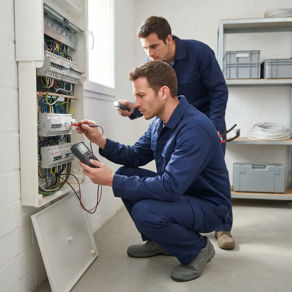 "Notre approche technique lors d'un court‑circuit"