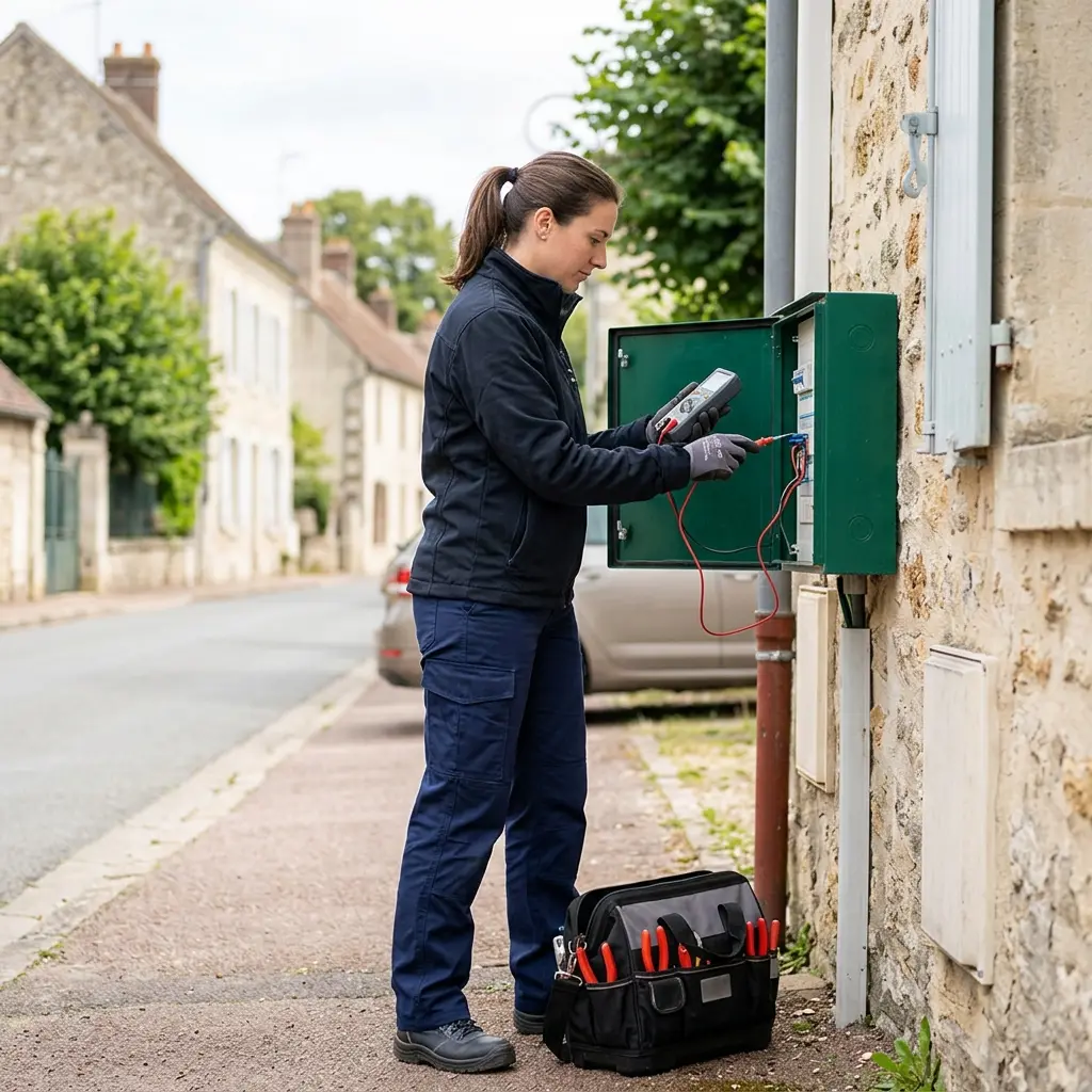 Comment se déroule l'intervention à Magny-en-Vexin ?