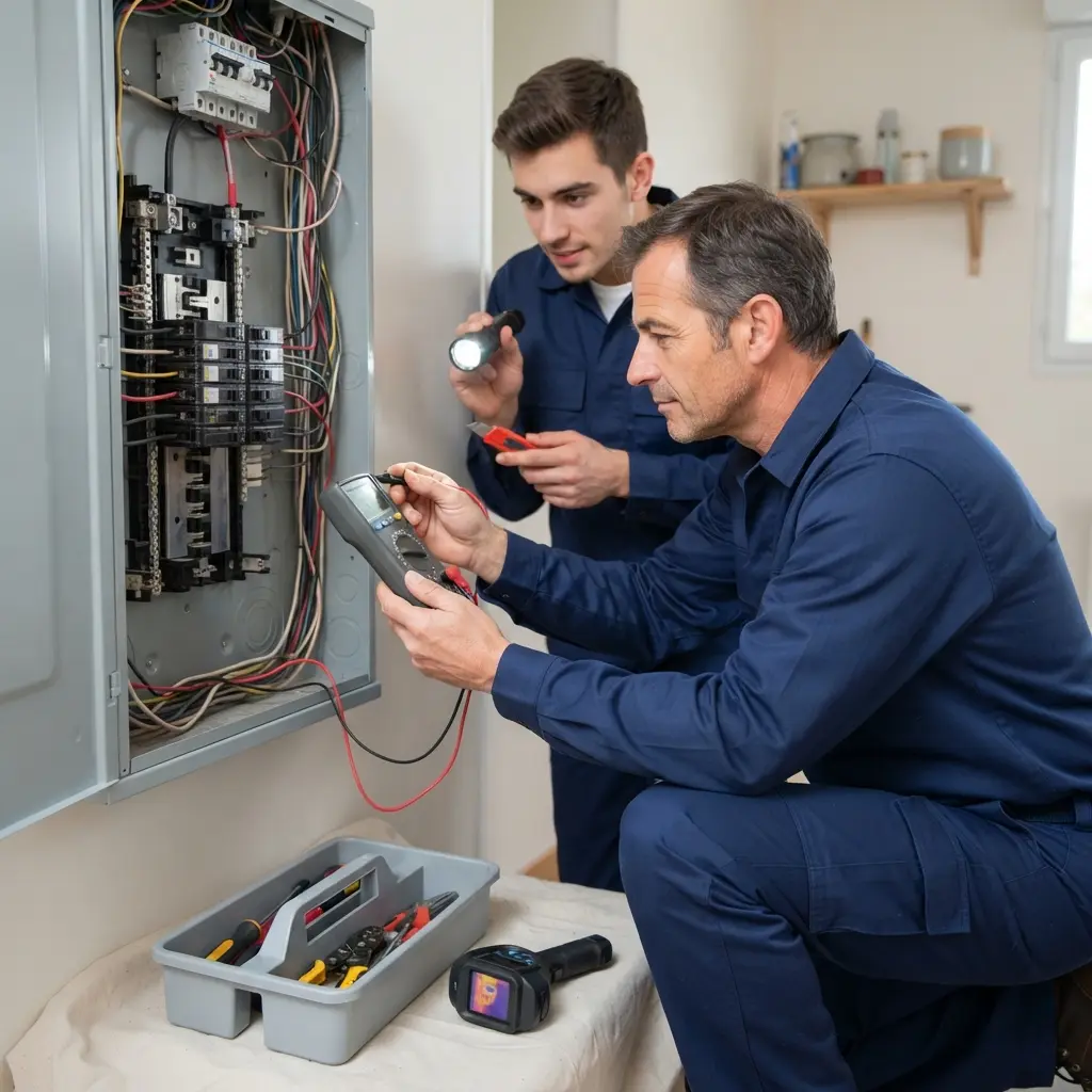 Une installation électrique fiable pour votre sérénité