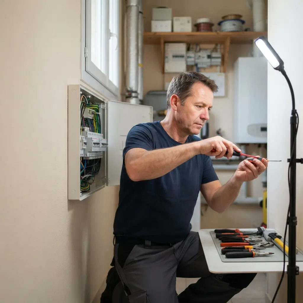 Notre méthode de dépannage électricité à Saint‑Denis‑en‑Val