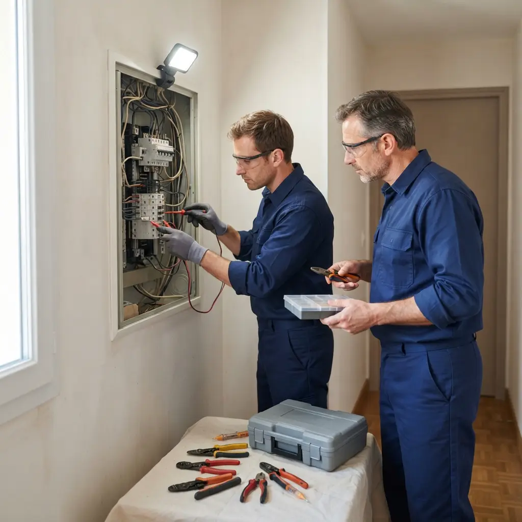 Pourquoi faire appel à notre service de dépannage électricité à Villemandeur ?