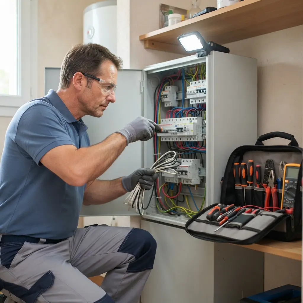 Vous retrouvez votre tranquillité d’esprit grâce à notre dépannage électricité fiable et règlementaire