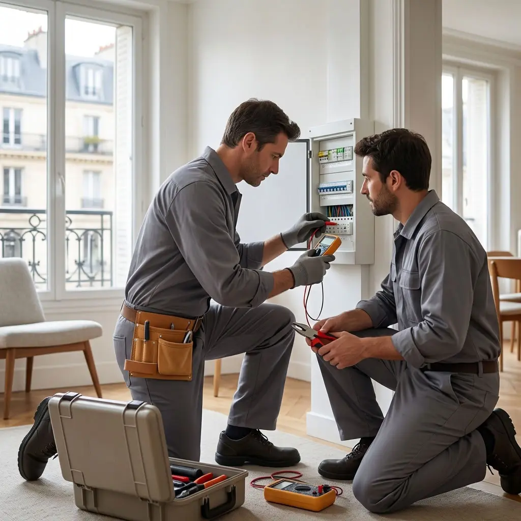 Une tranquillité électrique certaine à Paris 13 e