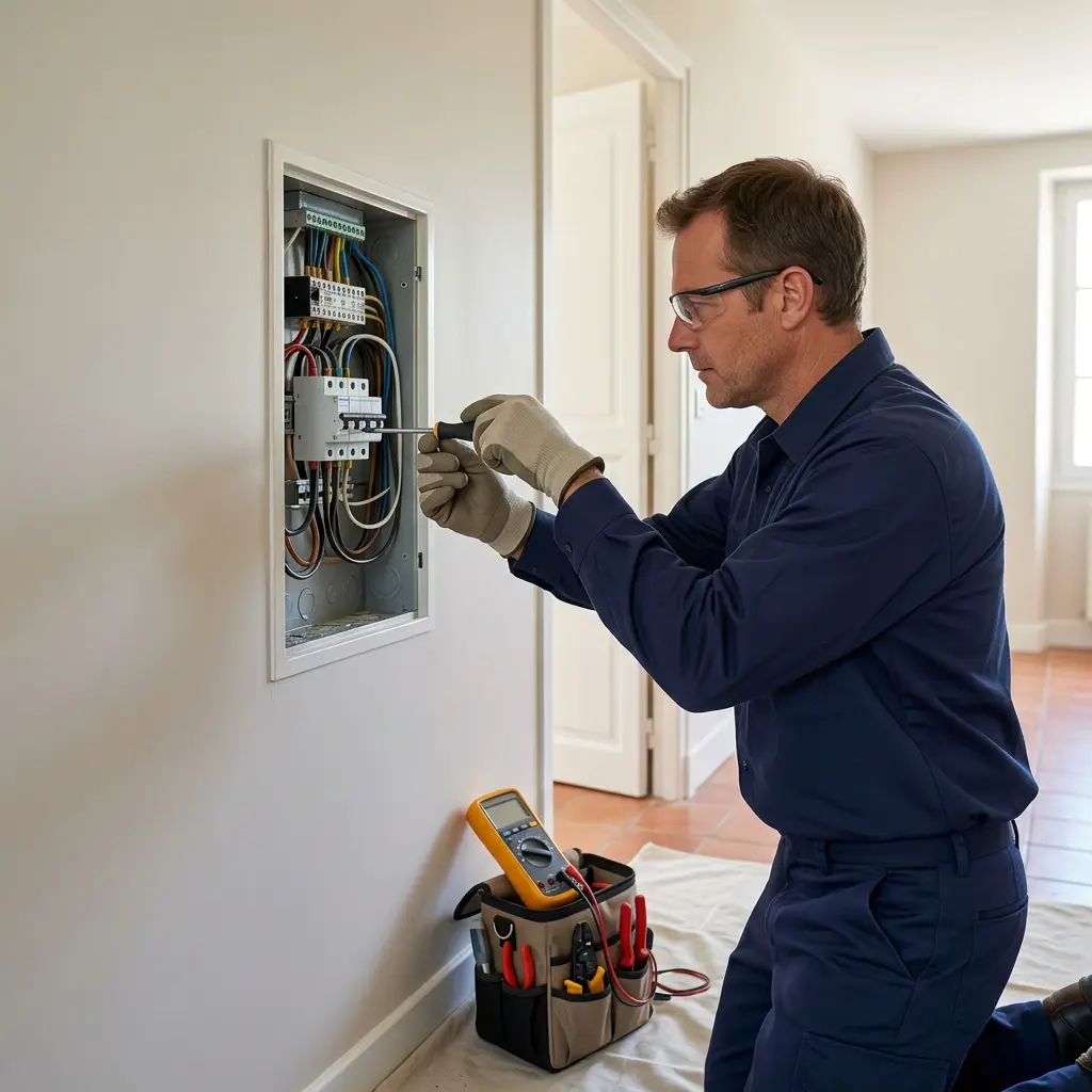Comment se déroule l'intervention de dépannage électrique à Jouy-en-Josas ?