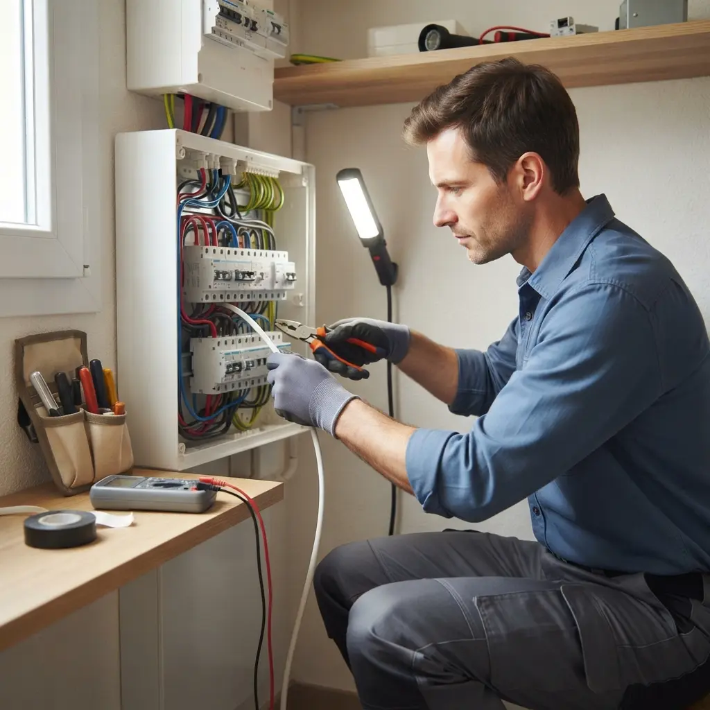 Notre approche professionnelle et sécurisée pour le dépannage électricité à Étréchy