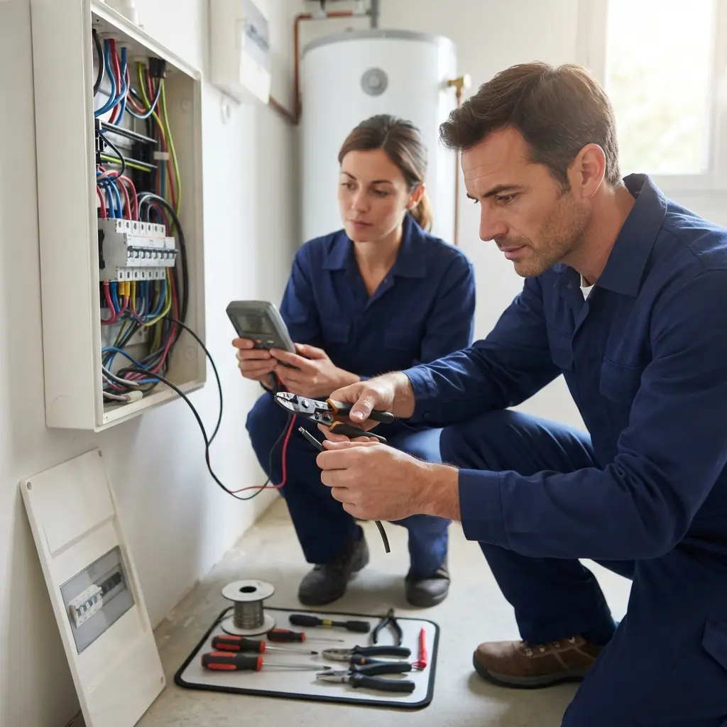 Comment nos techniciens abordent le dépannage électricité à Breuillet, de votre foyer à la remise en service ?