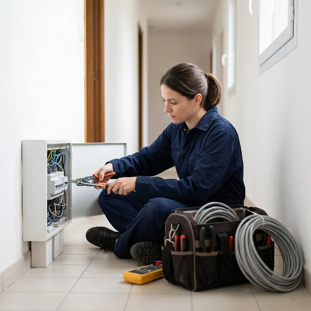 Une installation électrique fiable et sécurisée chez vous