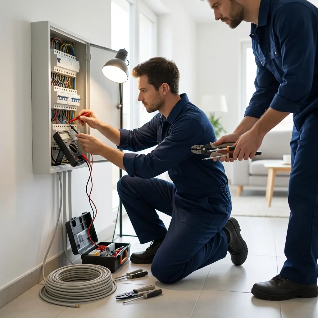 Comment se déroule l’intervention de dépannage électricité à Île-Saint-Denis ?