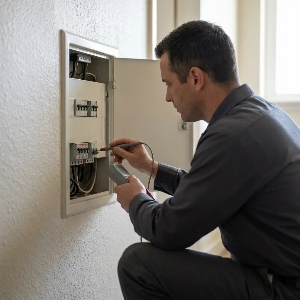 Expertise électrique à la Rochette