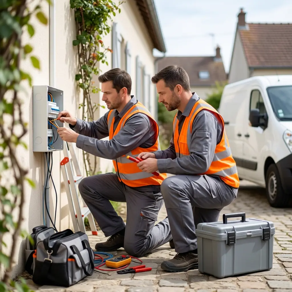 Besoin d'un électricien rapide à Crèvecœur-le-Grand ?
