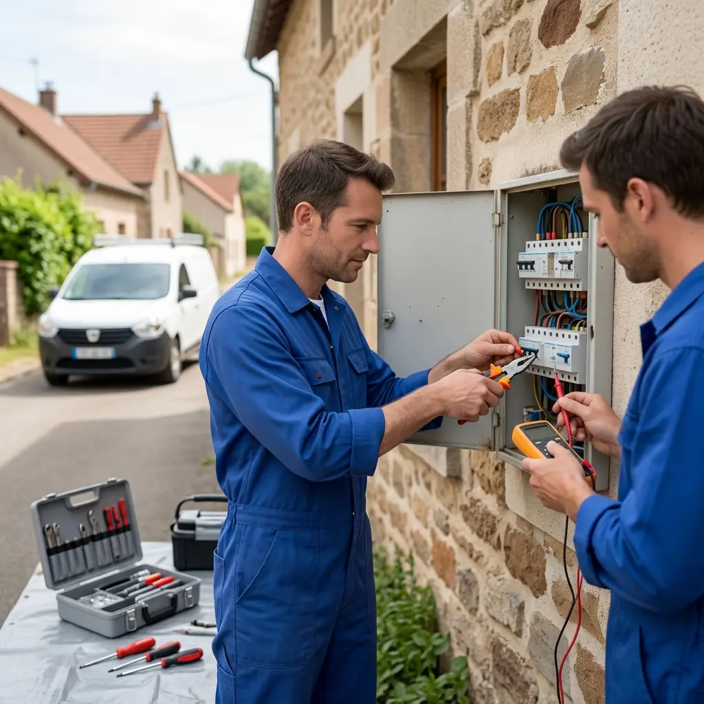 Électricien urgence Brenouille (60870)