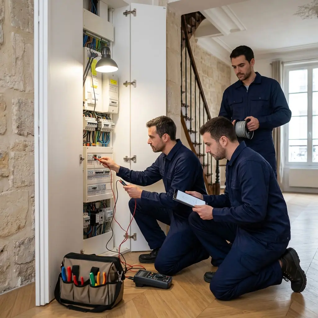 Avec notre équipe, votre sécurité électrique à Paris 2 est assurée