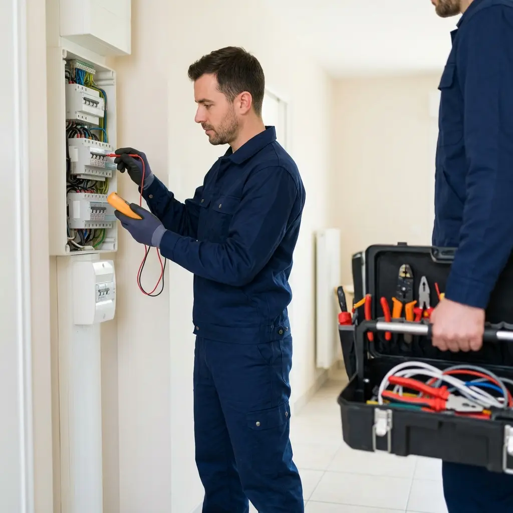 Processus détaillé d’intervention d'un électricien urgence à Pontault‑Combault