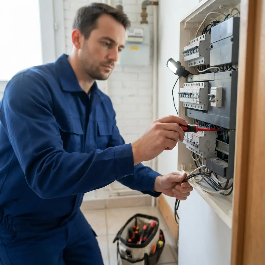 Comment se déroule l’intervention d’un électricien d’urgence à Esbly, dès la première alerte jusqu’à la remise en service ?