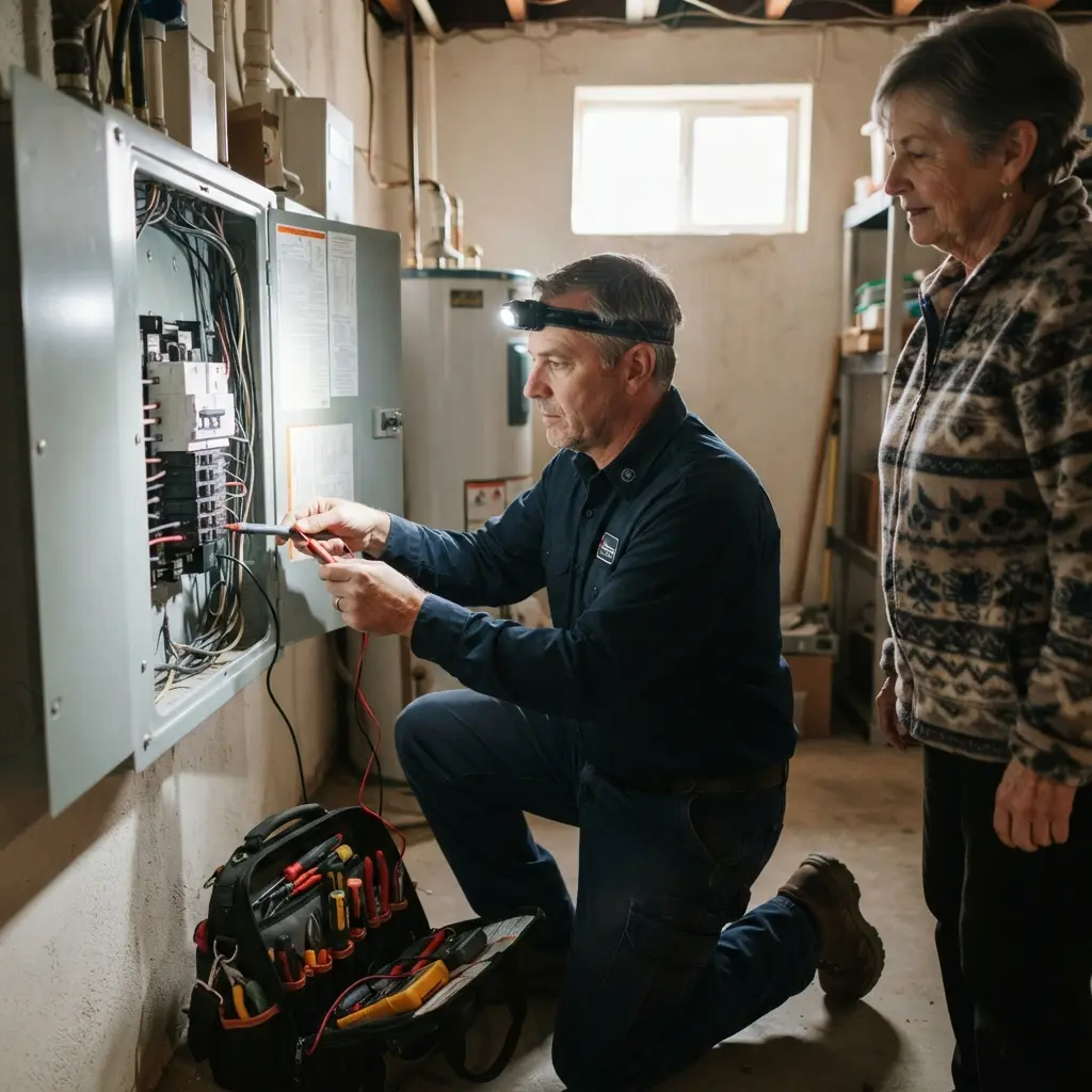 Une installation électrique fiable pour votre tranquillité