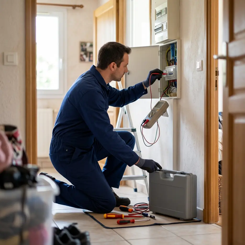 Comment se déroule l’intervention d’un électricien urgence à Chartrettes ?
