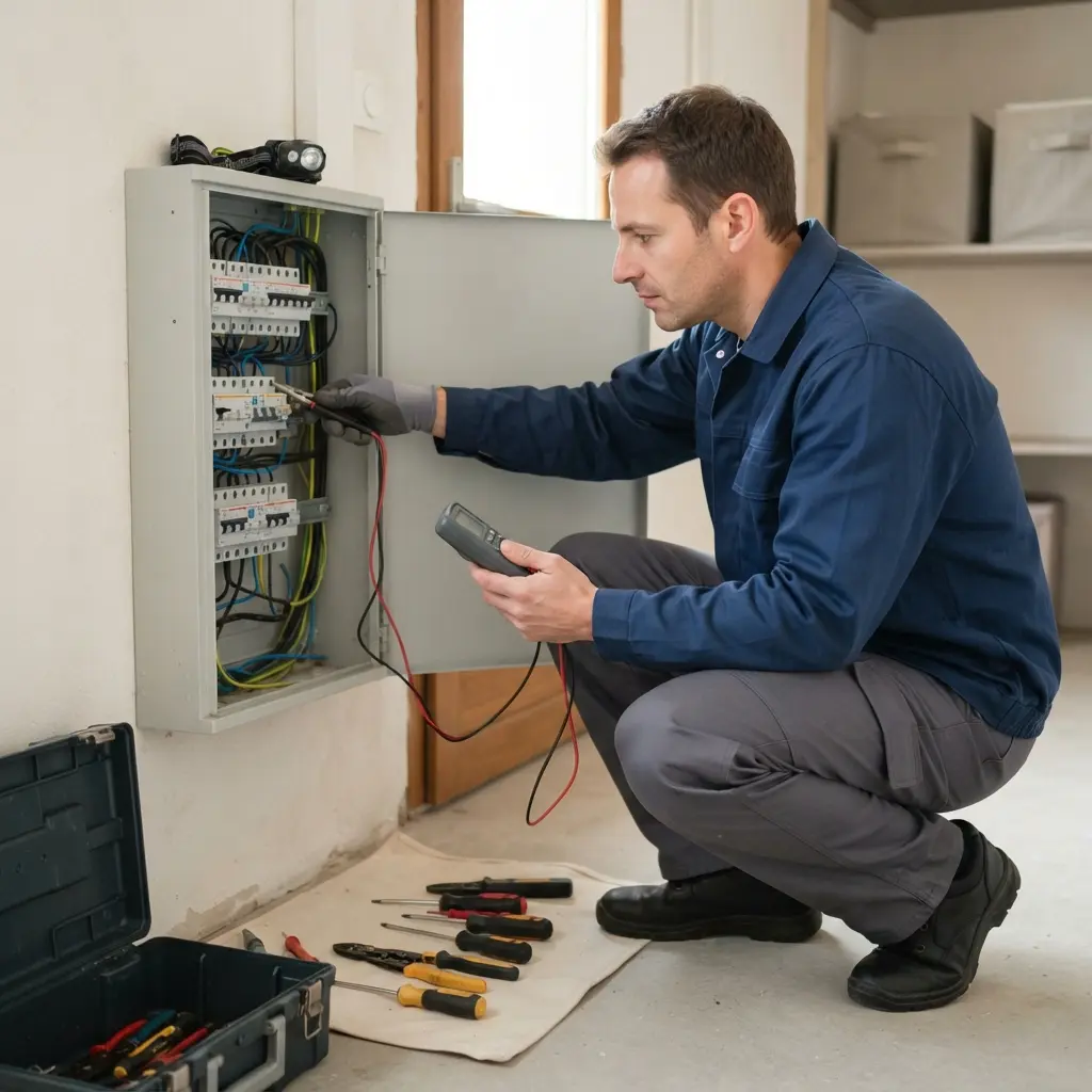 Comment se déroule l’intervention de notre Électricien urgence à Mérévillois ?