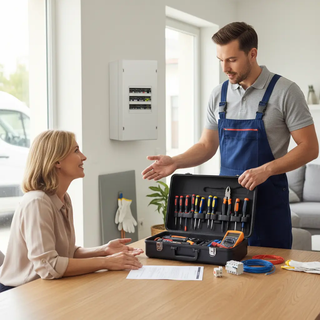 Tarifs transparents pour vos travaux d'électricité