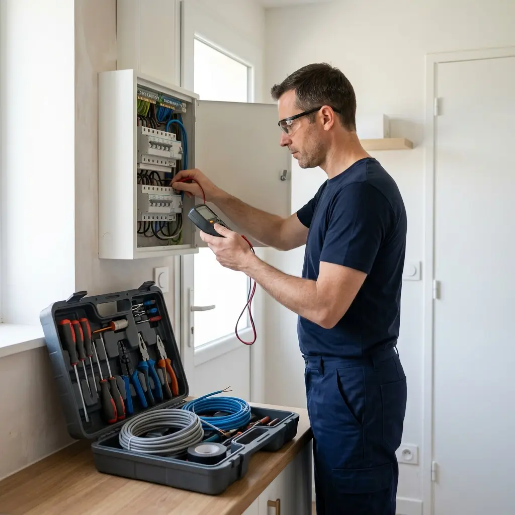 Comment se déroule l'intervention d'un électricien à Montargis ?