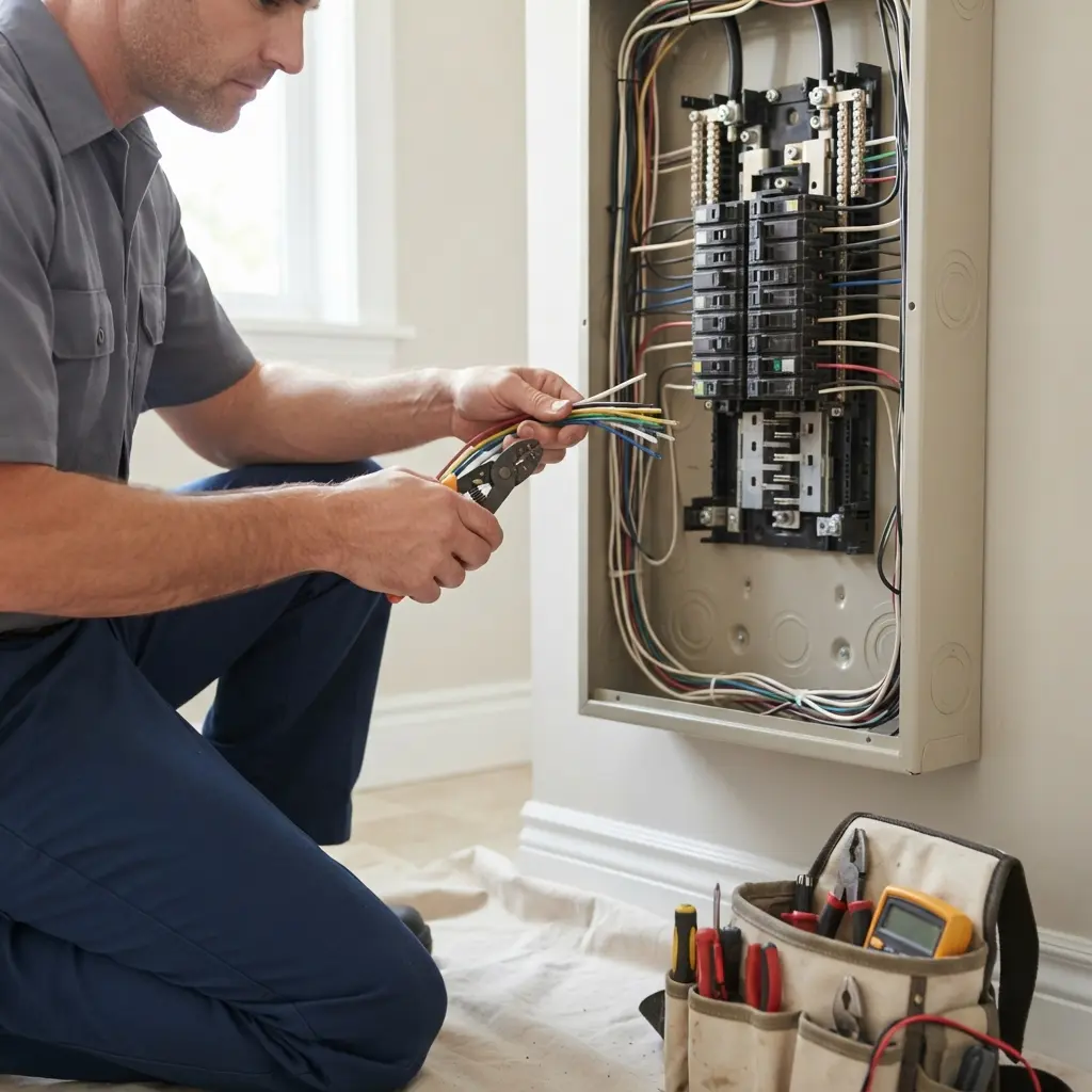Comment se déroule l'intervention d'un électricien à Pannes ?