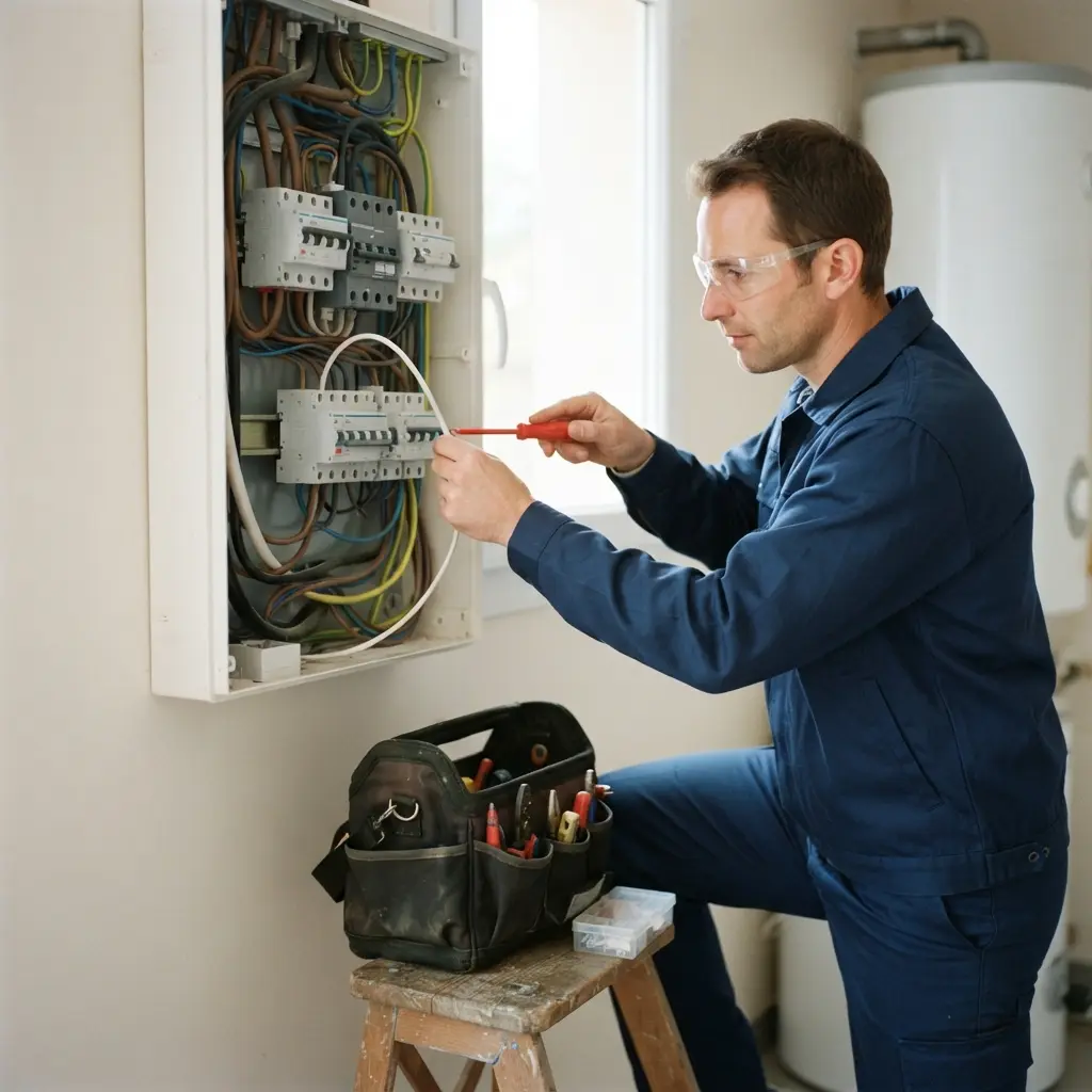 Comment se déroule l'intervention d'un électricien à Méru ?