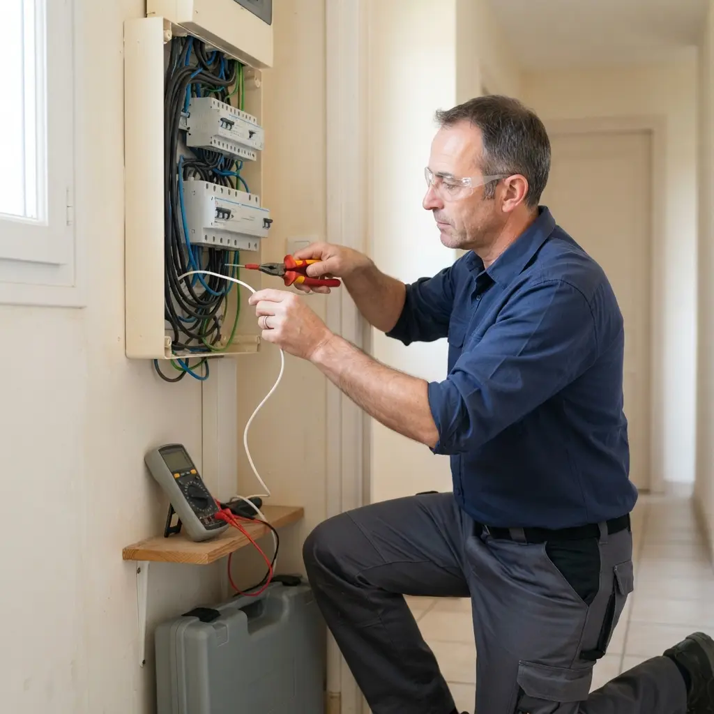 La sérénité commence avec un Électricien de confiance à Noailles