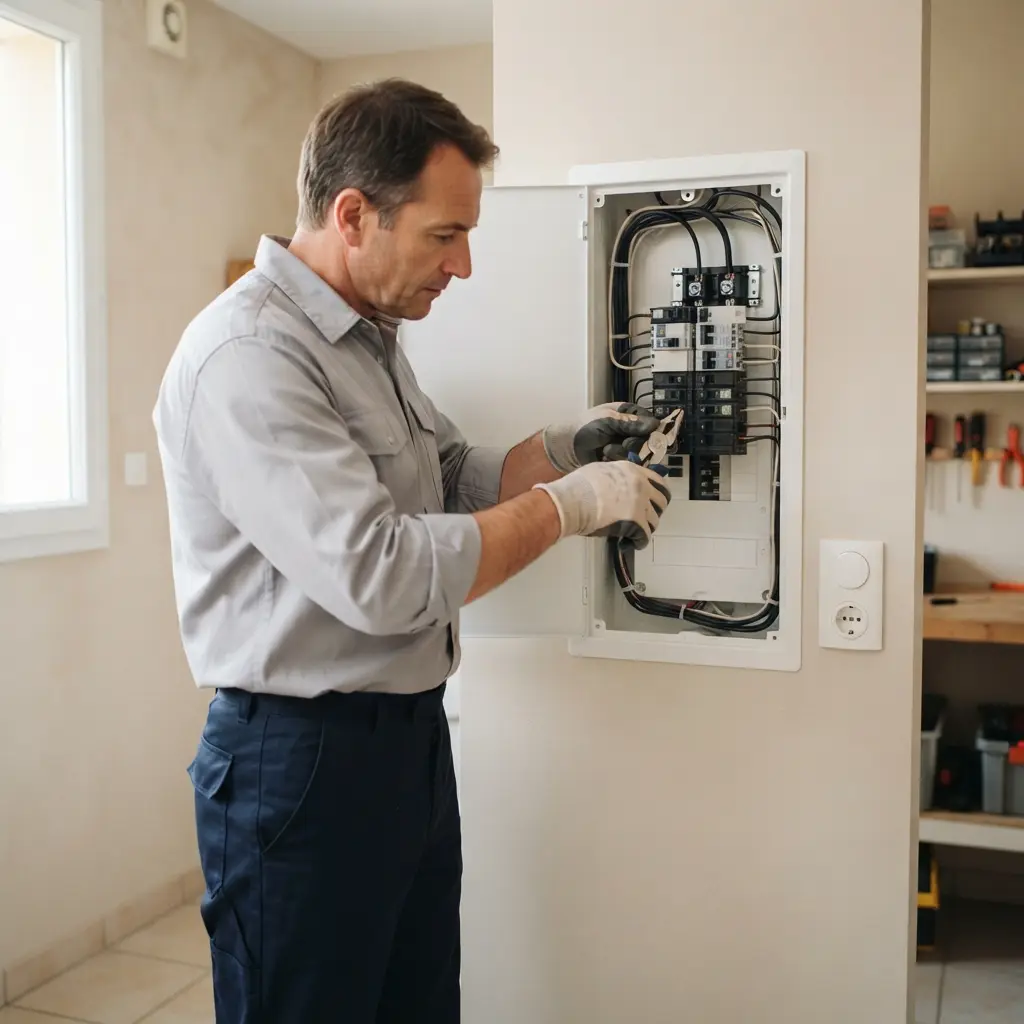 Comment se déroule l’intervention électrique à Chantilly ?