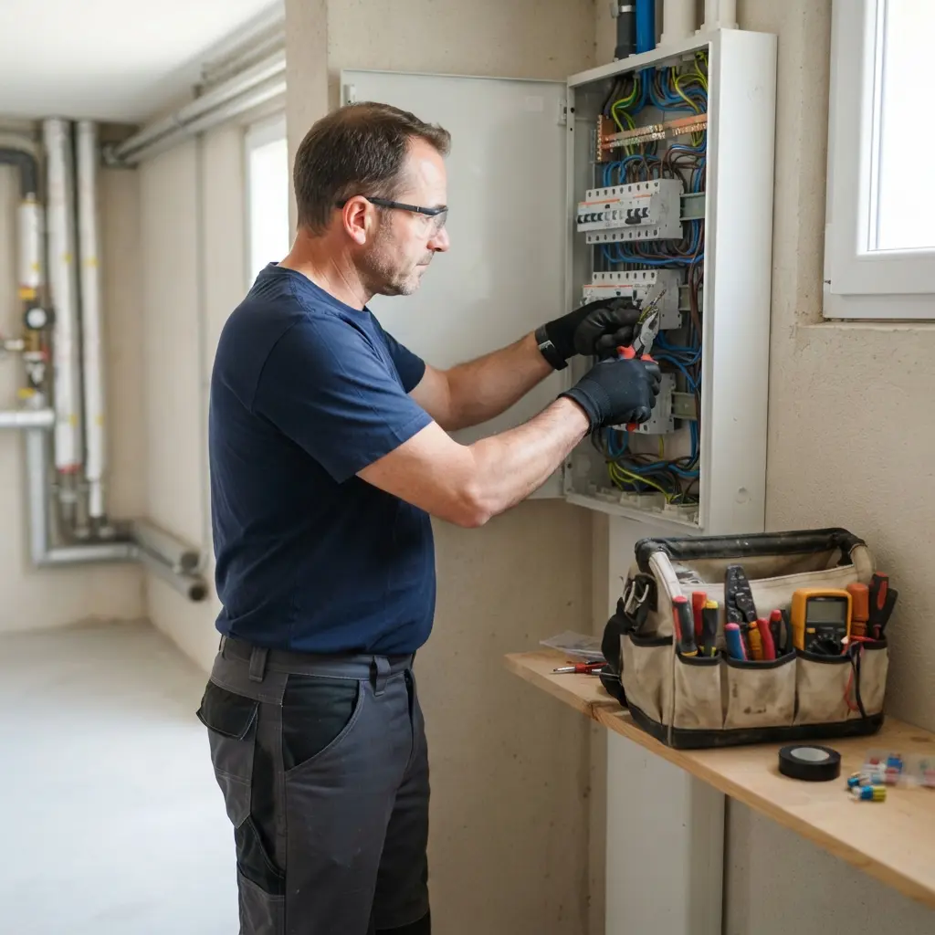 Comment se déroule l'intervention d'un électricien à Servon ?