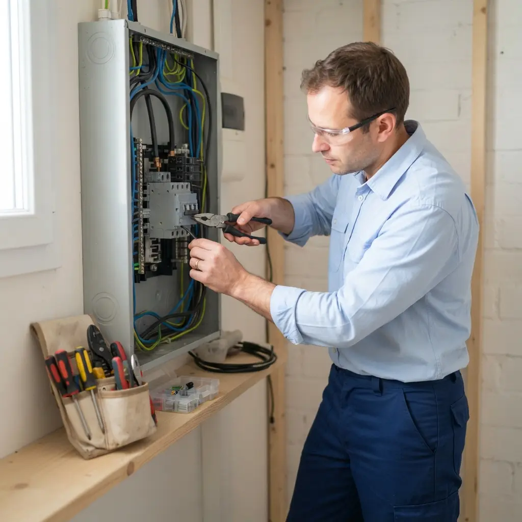 Comment se déroule l'intervention d'un électricien à Mormant ?