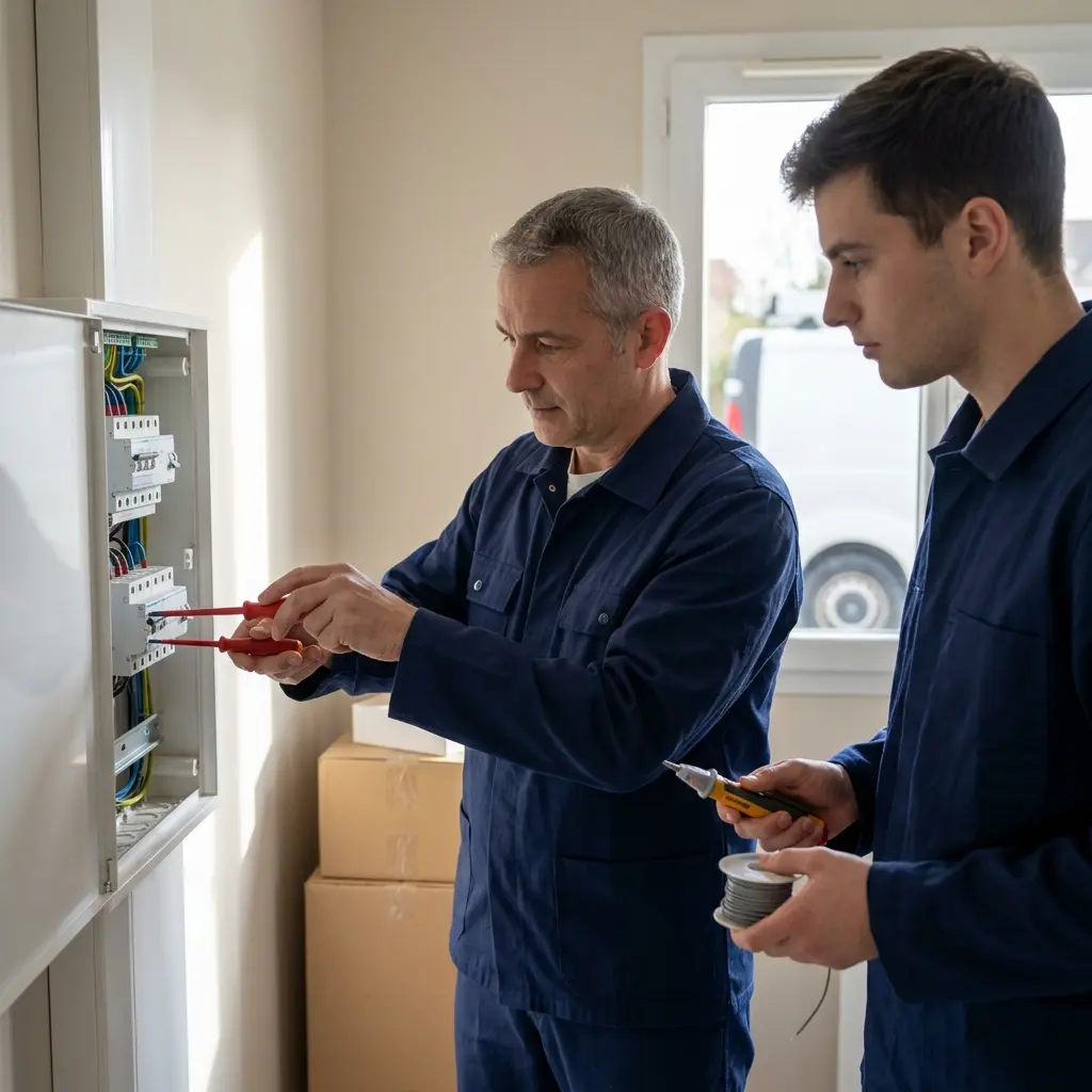 Un service électrique professionnel pour votre tranquillité
