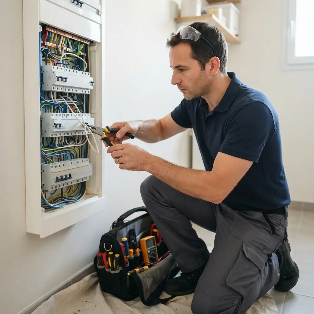 Comment se déroule l'intervention d'un électricien à Varreddes ?