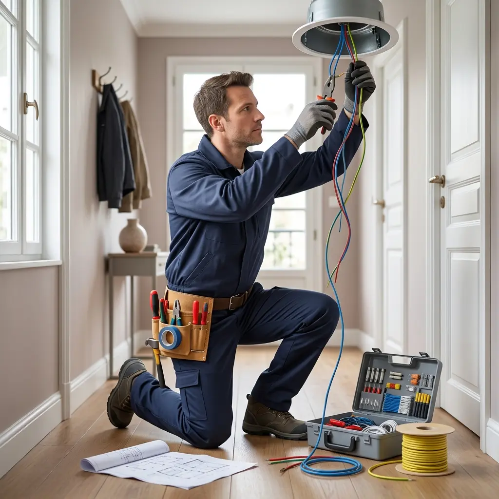 Une installation électrique sécurisée et durable au Vésinet