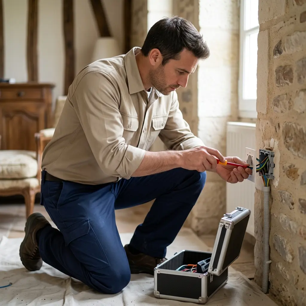 Prévention et gestion des risques électriques chez vous à Neauphle-le-Château