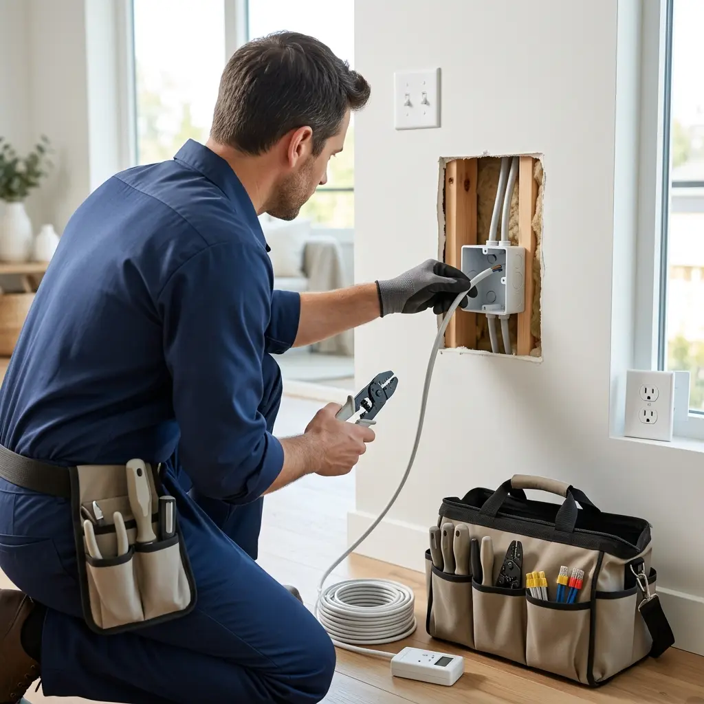 Une installation électrique sûre et performante chez vous