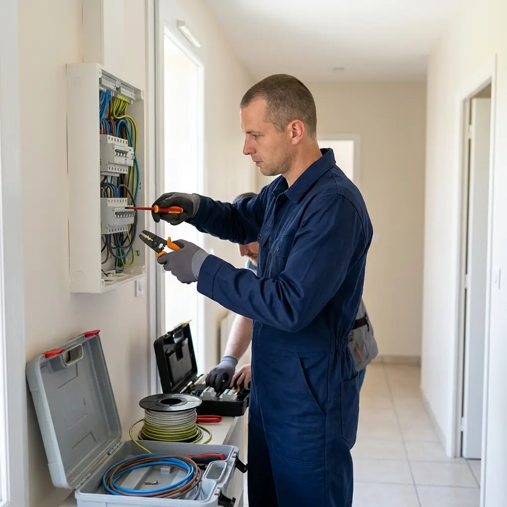 Garanties et sérénité pour votre installation électrique à Saint-Chéron