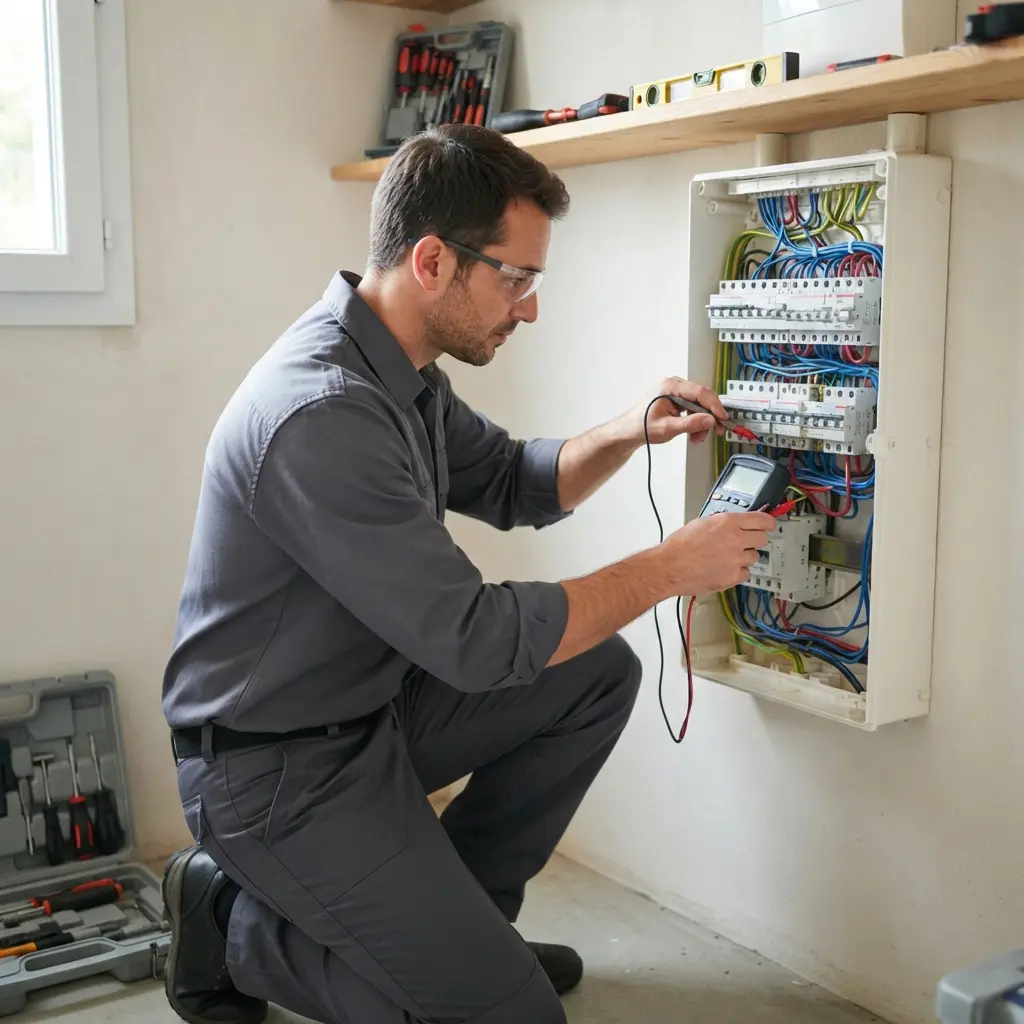 La sécurité électrique de votre foyer commence dès votre première intervention à Mennecy