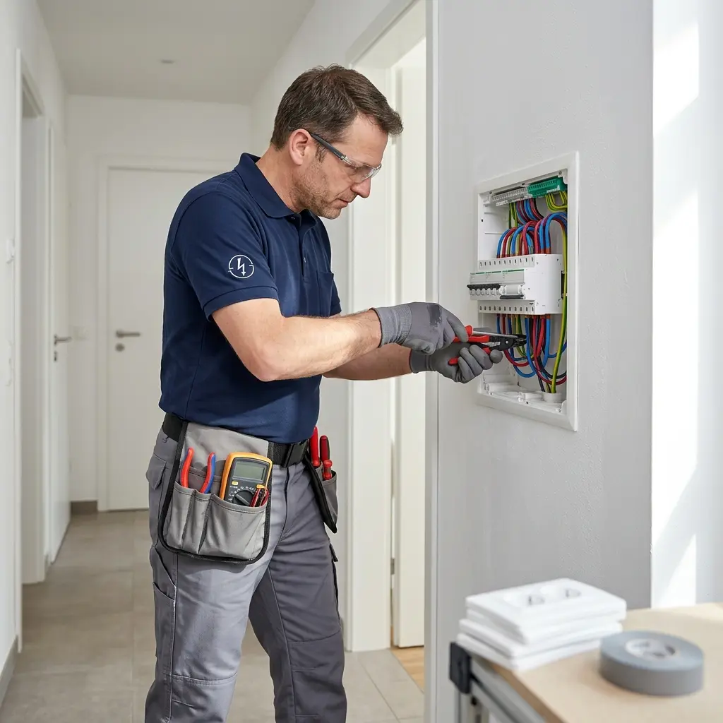 Comment se déroule l’intervention chez un électricien à Fontenay-lès-Briis ?