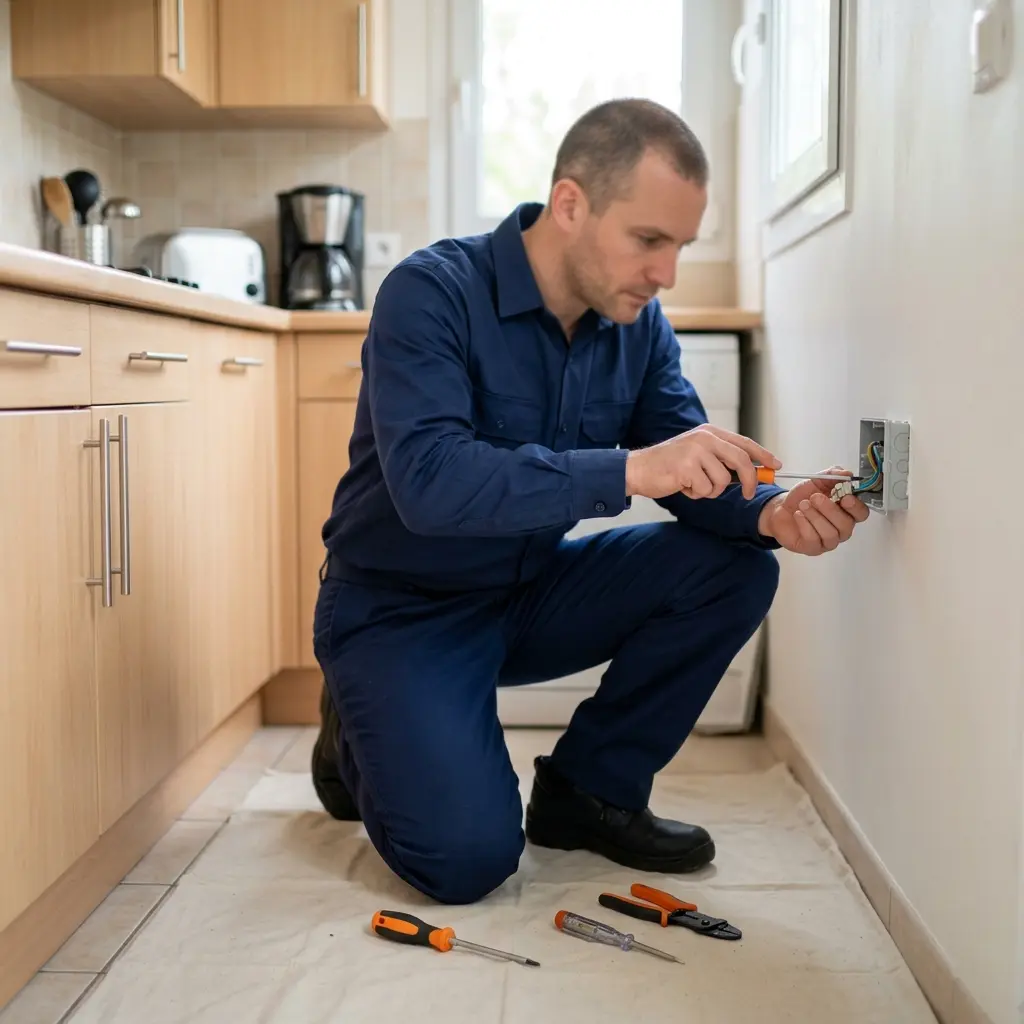 Comment se déroule l'intervention d'un électricien à Montreuil ?