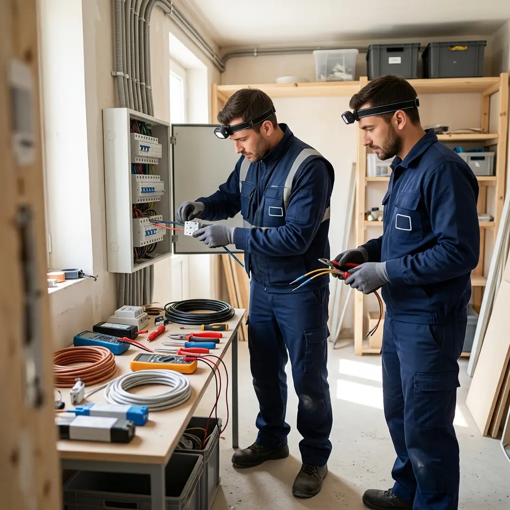 Une installation électrique fiable et sécurisée chez vous