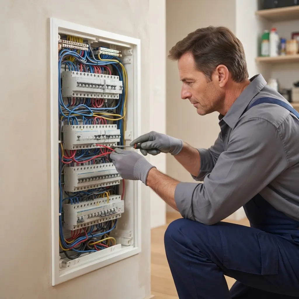 Comment se déroule l'intervention d'un électricien à Eaubonne ?