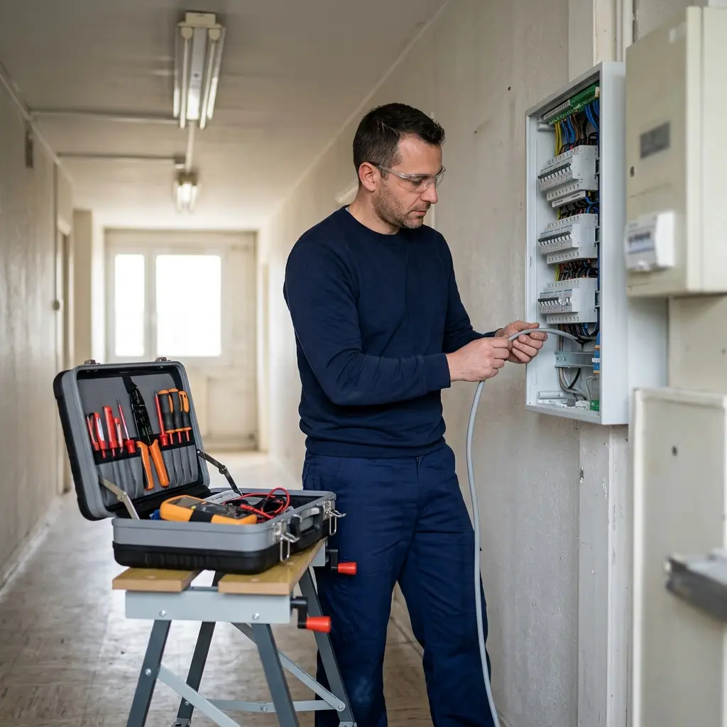 Notre méthode terrain de mise aux normes électrique