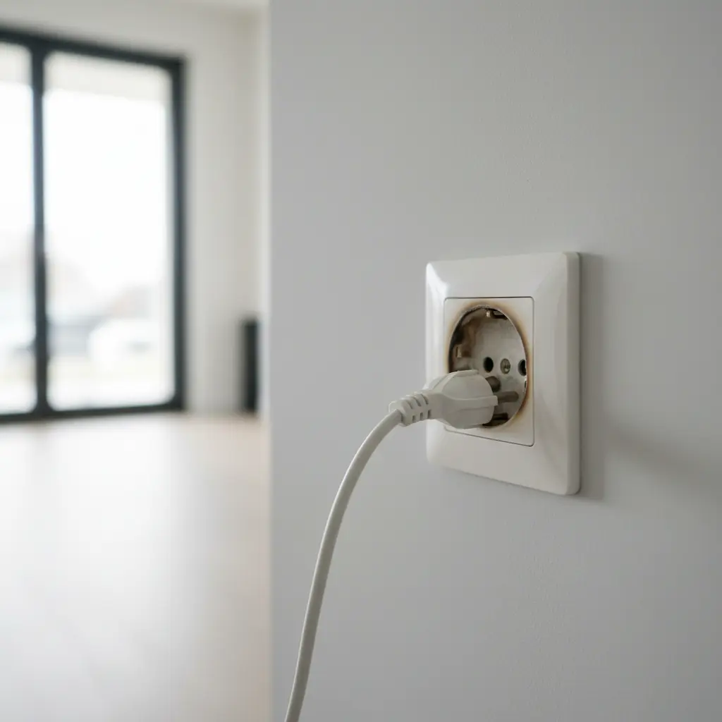 Prises électriques qui chauffent