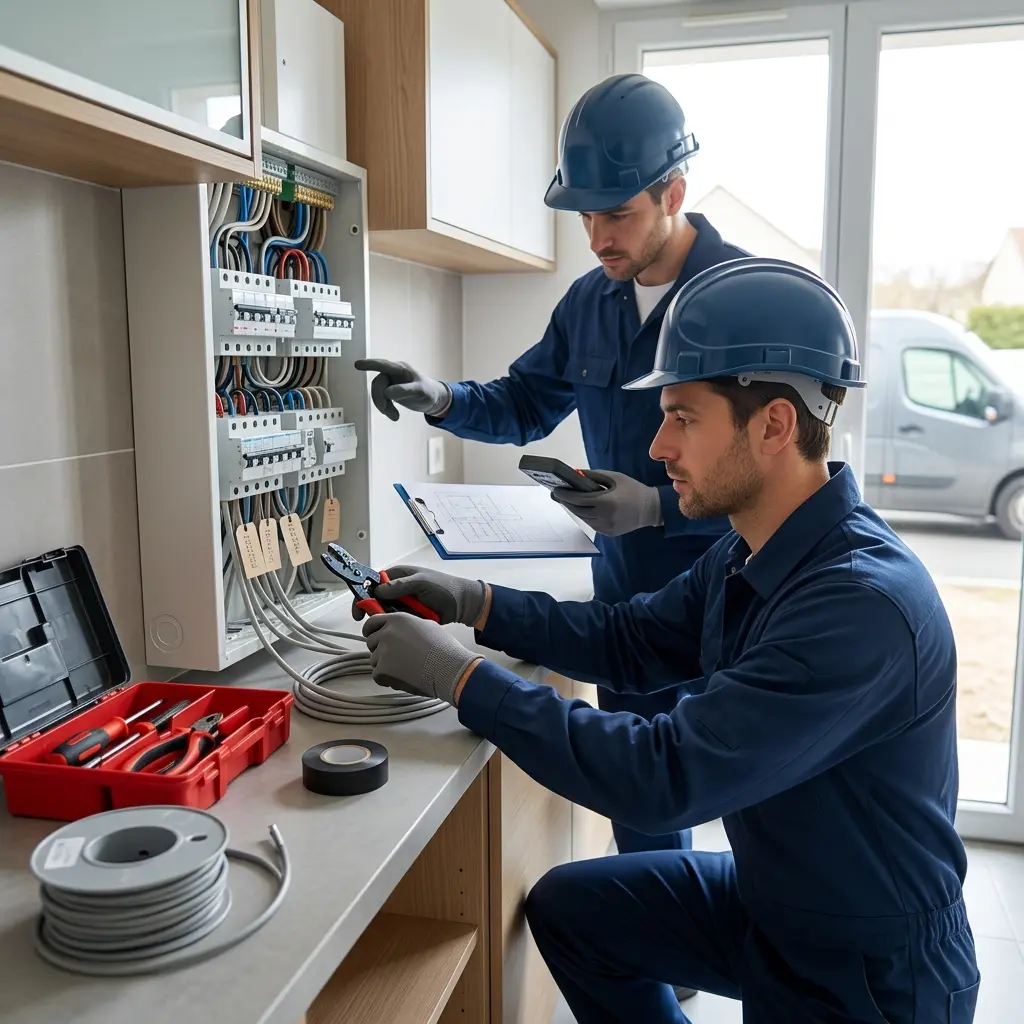 Assurez la sécurité de votre habitation grâce à notre service de mise aux normes électrique