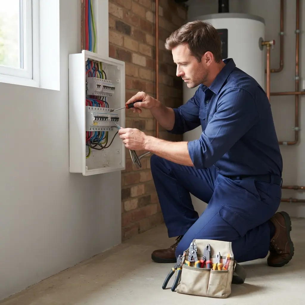 Comment se déroule la mise aux normes électrique à Amilly ?