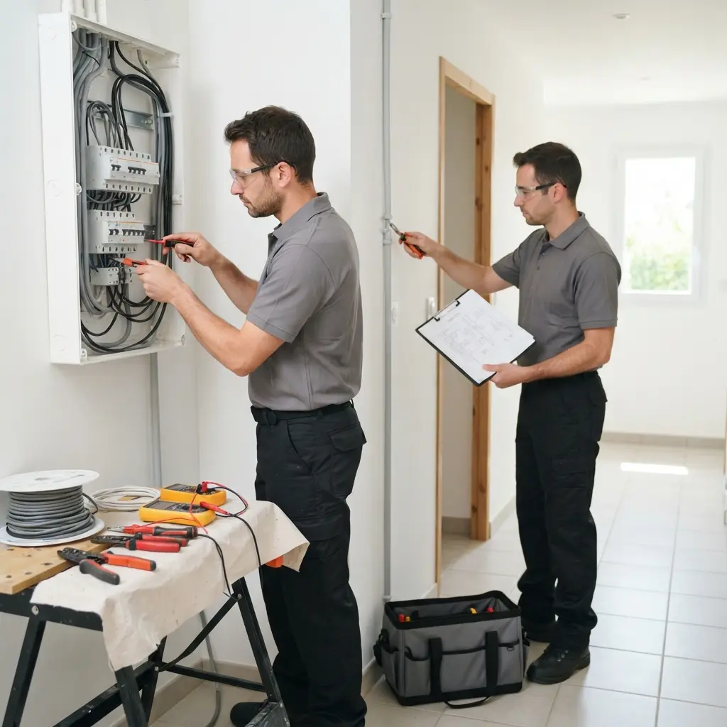 Mise aux normes électrique Courtenay (45320)