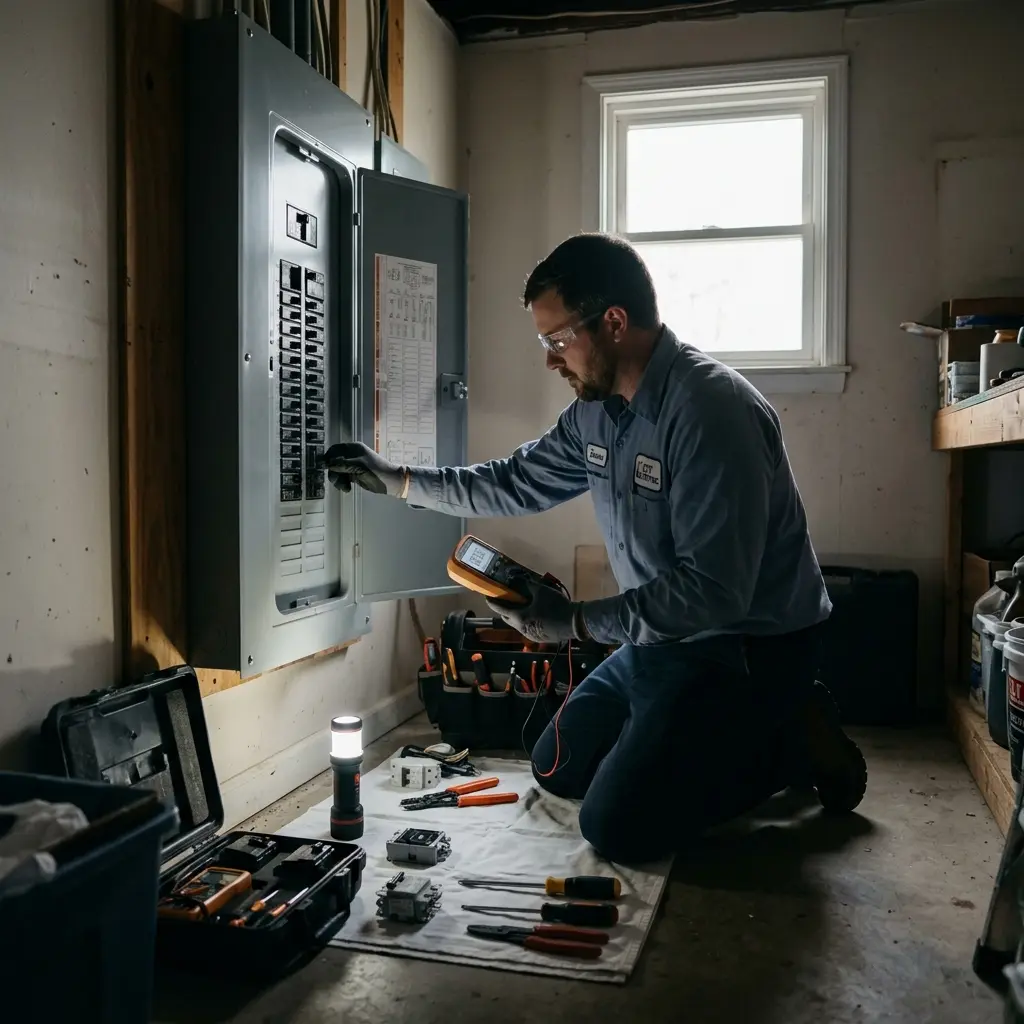Dépannage complet et mise aux normes électrique à Saint-Jean-le-Blanc