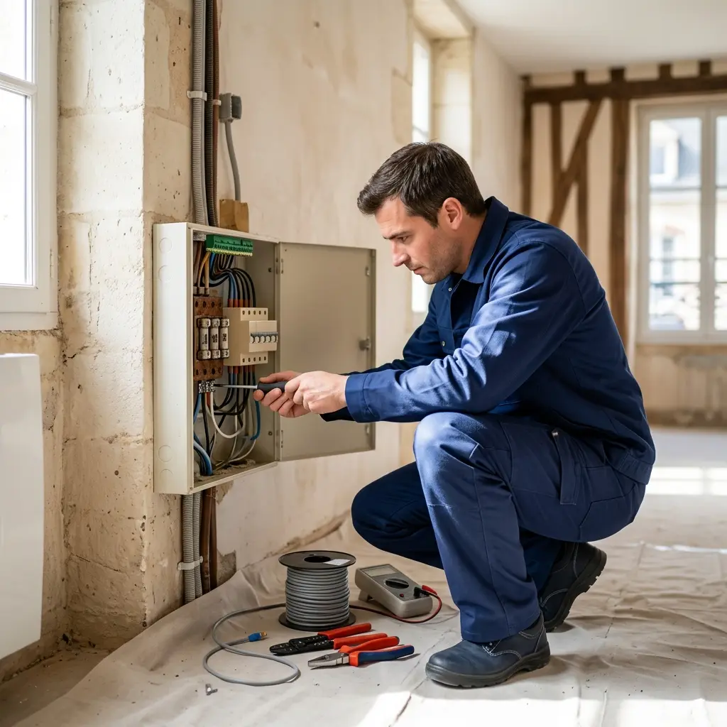 Mise aux normes électrique Saint-Benoît-sur-Loire (45730)