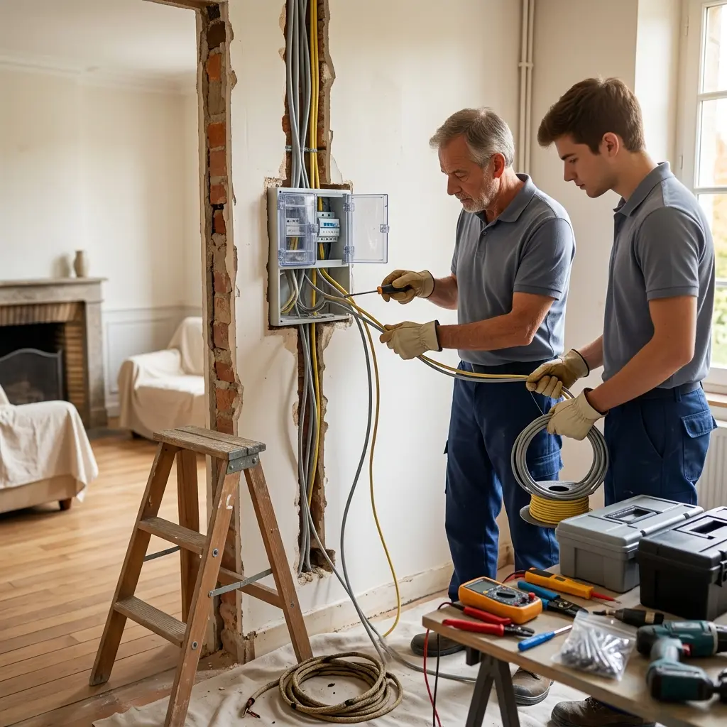 Comment se déroule la mise en conformité à Auneuil ?