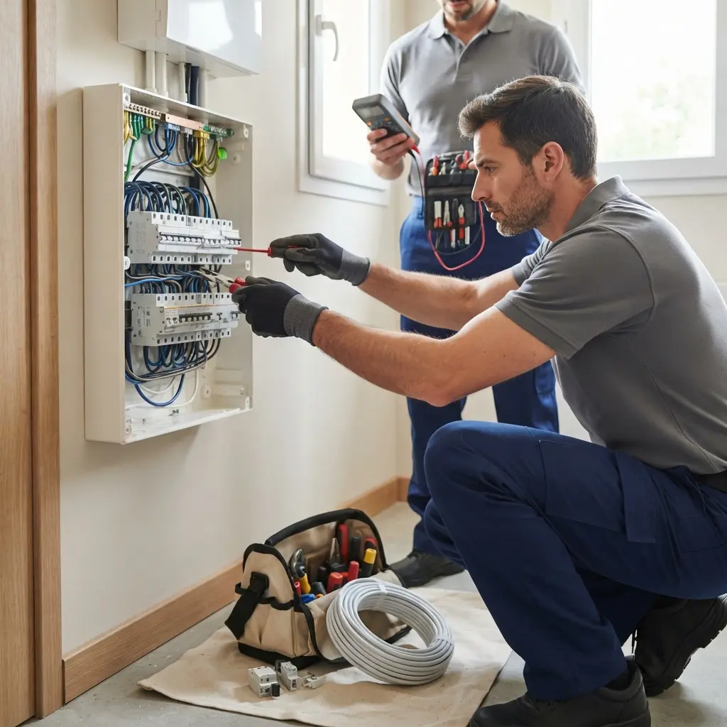 Un accompagnement professionnel pour une électricité sûre
